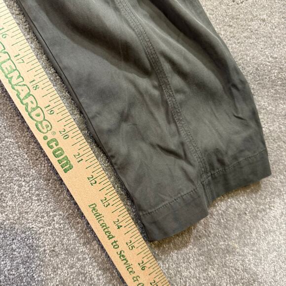 Lululemon Perfectly Poised Jumpsuit Grey Sage Green Cupro Fabric Sz 6 Utility - Picture 11 of 11